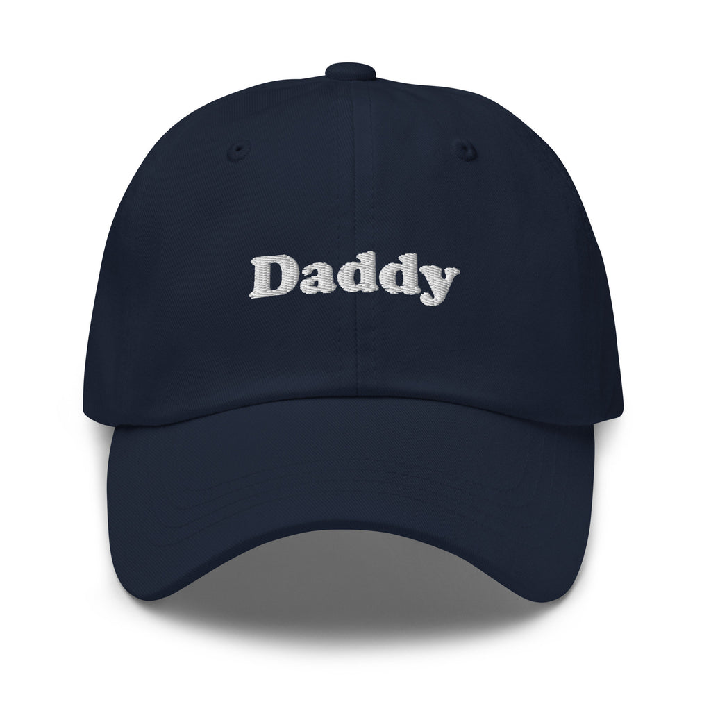 Daddy Embroidered Unisex Dad Hat, Handmade, Adjustable Baseball Cap Gift