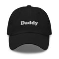 Daddy Embroidered Unisex Dad Hat, Handmade, Adjustable Baseball Cap Gift