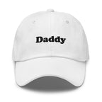 Daddy Embroidered Unisex Dad Hat, Handmade, Adjustable Baseball Cap Gift