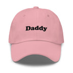 Daddy Embroidered Unisex Dad Hat, Handmade, Adjustable Baseball Cap Gift
