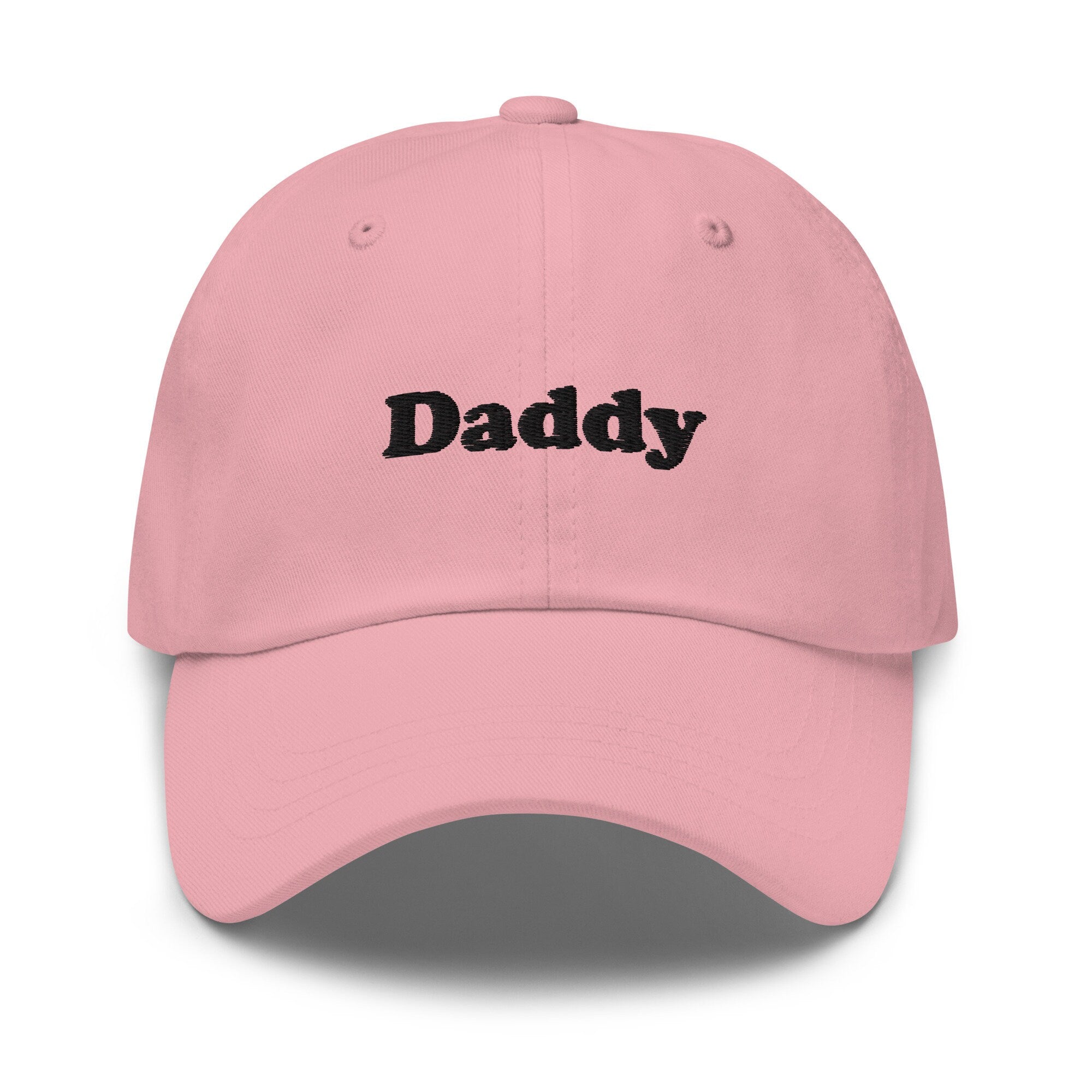 Daddy Embroidered Unisex Dad Hat, Handmade, Adjustable Baseball Cap Gift