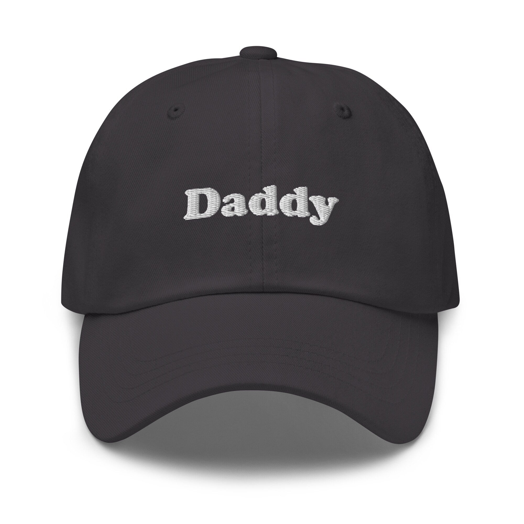 Daddy Embroidered Unisex Dad Hat, Handmade, Adjustable Baseball Cap Gift